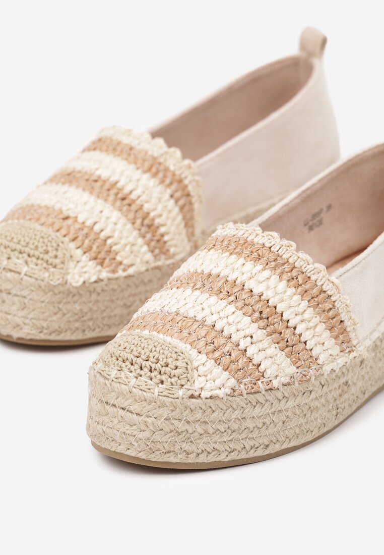 Espadrile Lelisse Bej