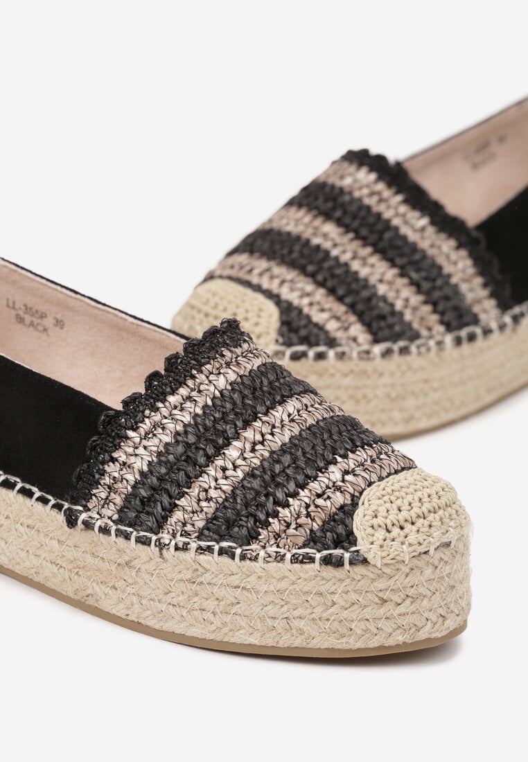 Espadrile Lelisse Negre