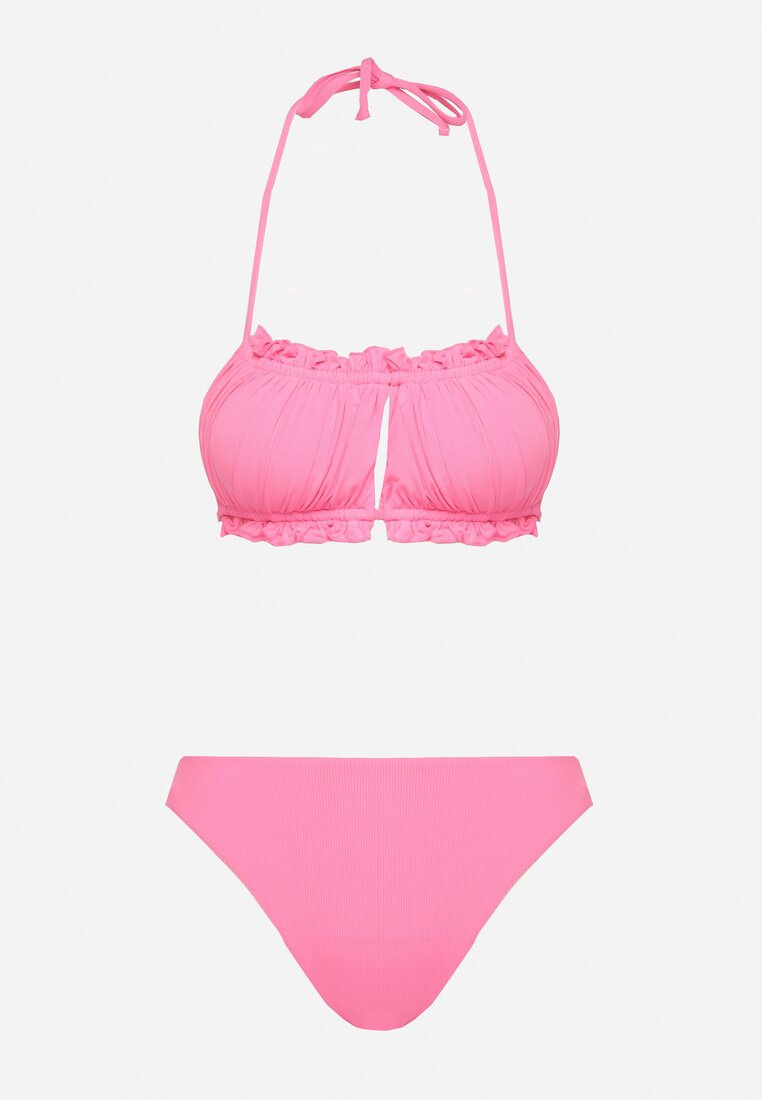 Costum de baie bikini Folinira Roz