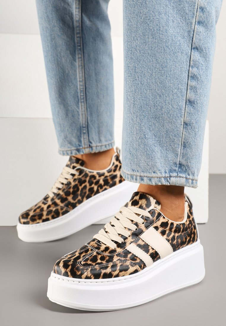 Sneakers Redoreve Imprimeu leopard