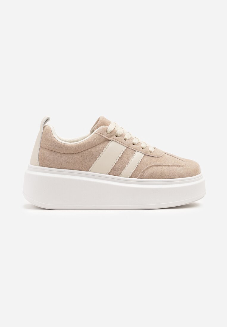 Sneakers Redoreve Bej închis