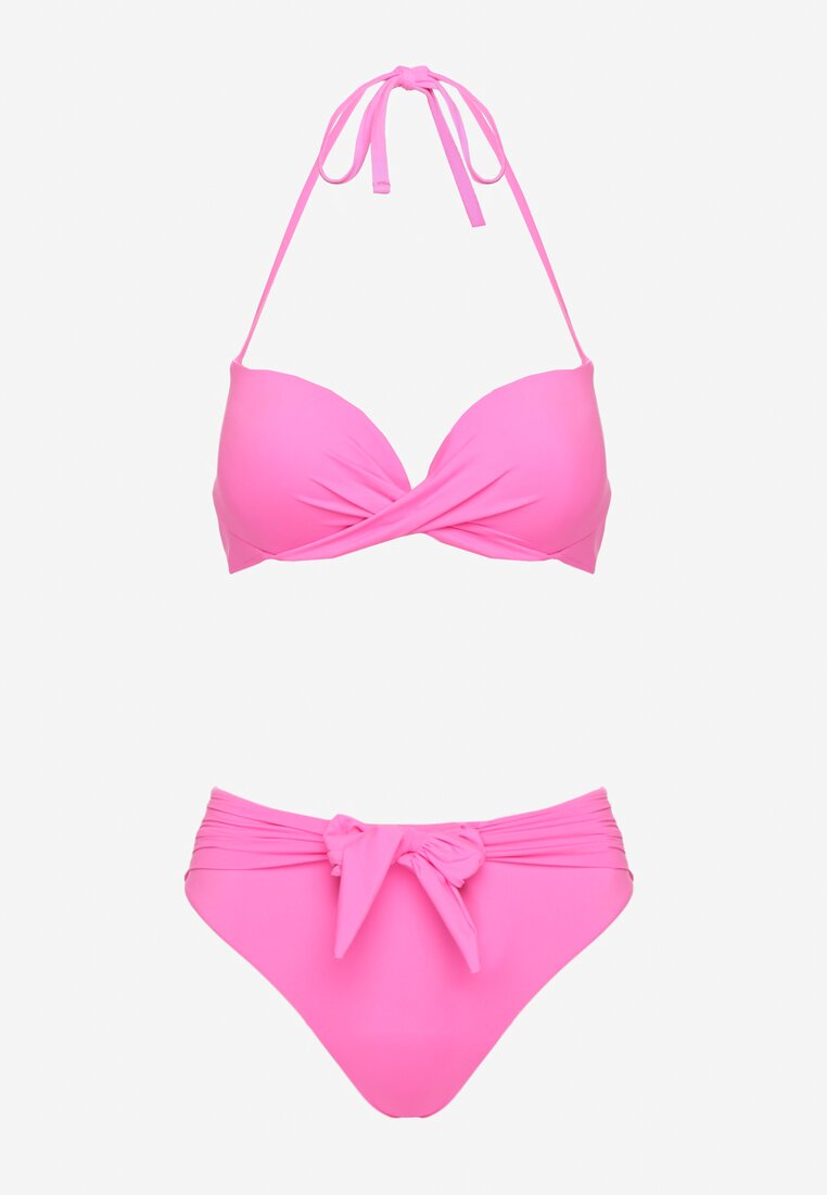 Costum de baie bikini Saniorie Fucsia
