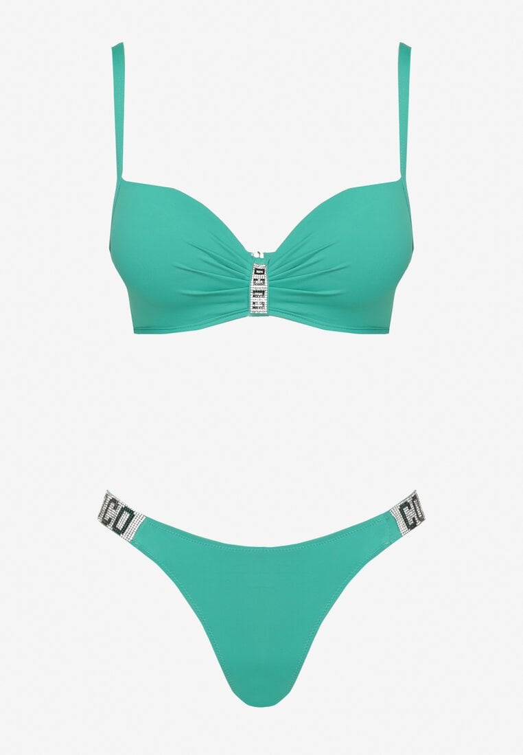 Costum de baie bikini Nateria Verde