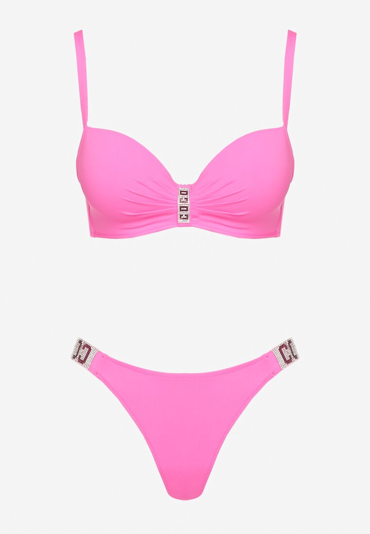 Costum de baie bikini Nateria Fucsia