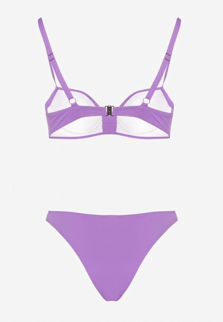 Costum de baie bikini Nateria Mov