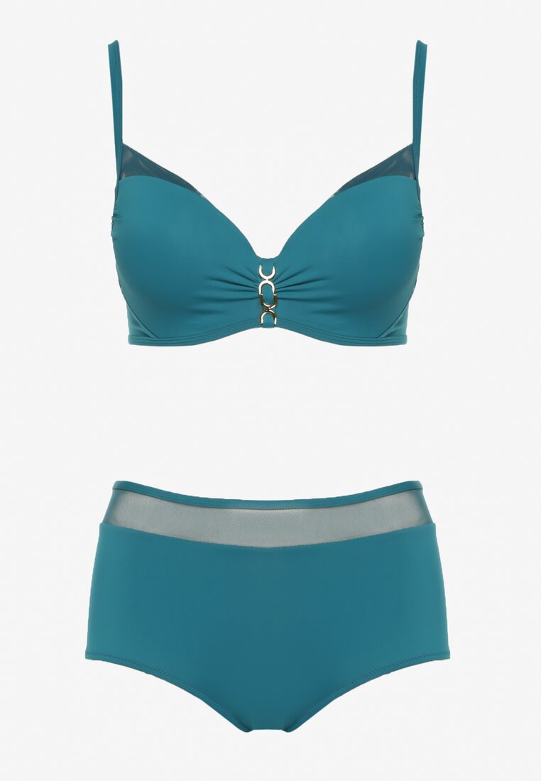 Costum de baie bikini Iffirelle Verde închis