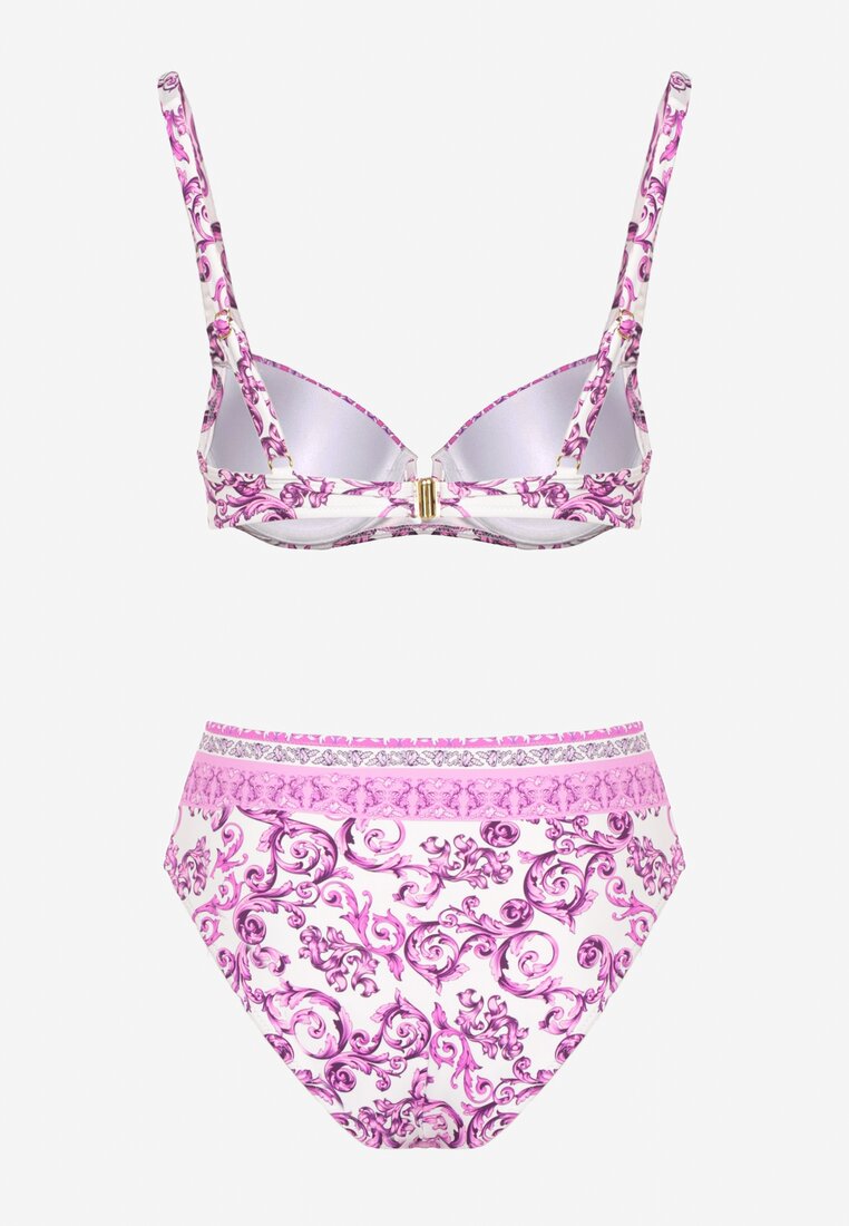 Costum de baie bikini Mirulea Fucsia