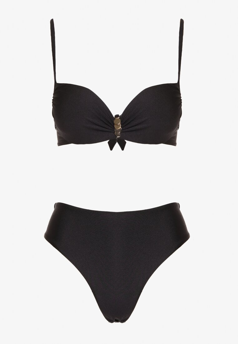 Costum de baie bikini Kinalenna Negru