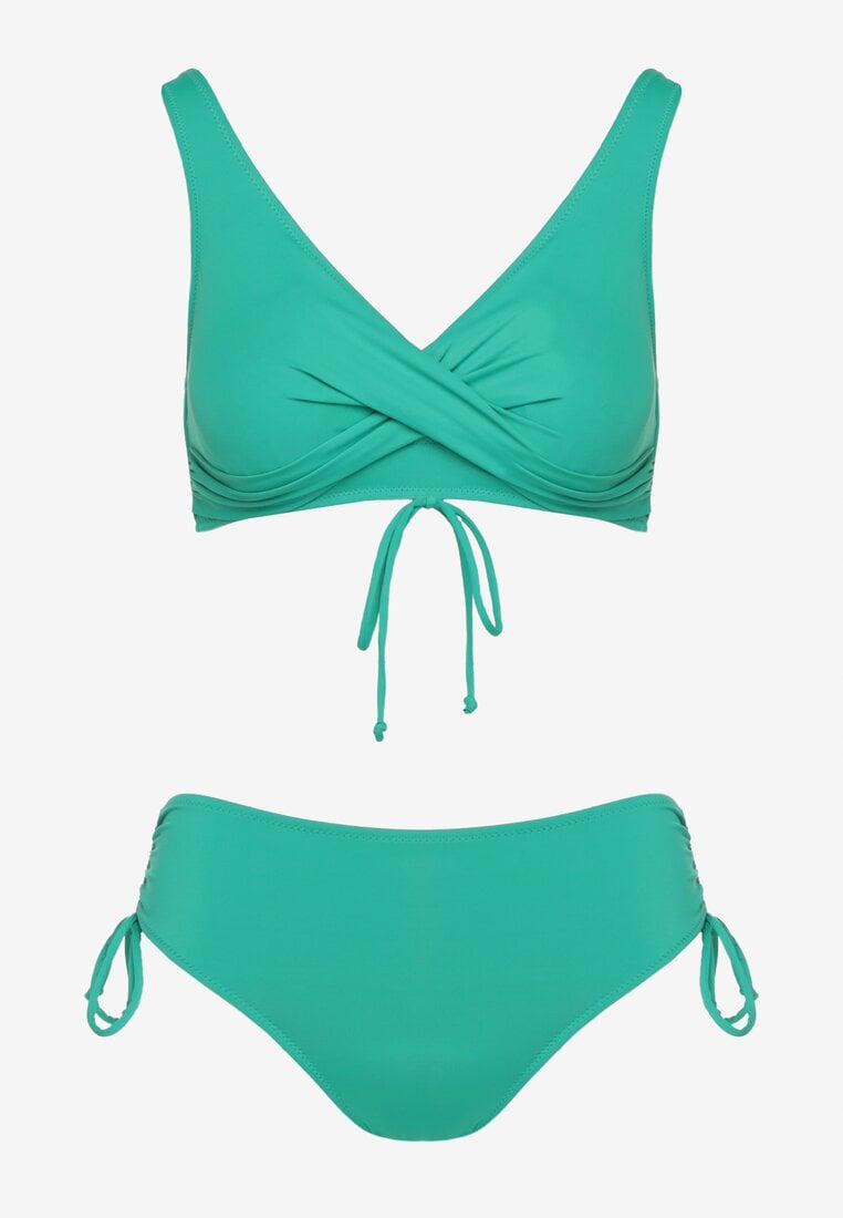 Costum de baie bikini Kinalisa Verde închis