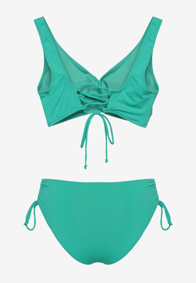 Costum de baie bikini Kinalisa Verde închis