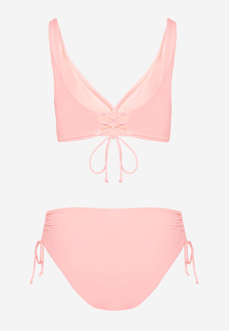 Costum de baie bikini Kinalisa Roz