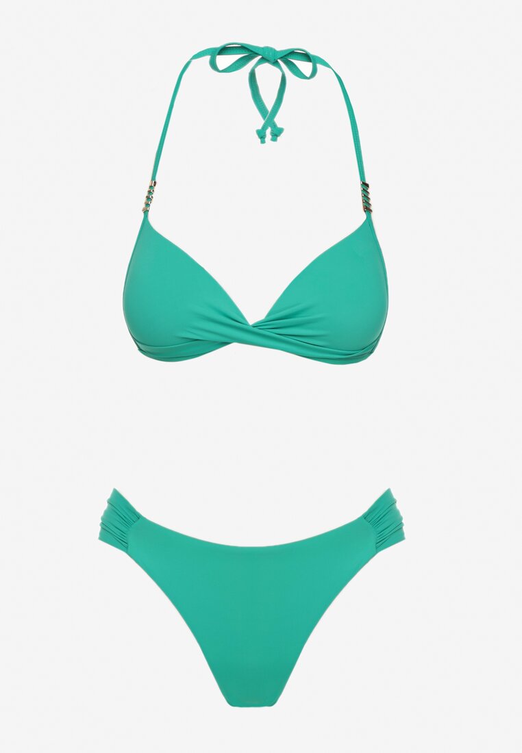 Costum de baie bikini Mirisenia Verde închis