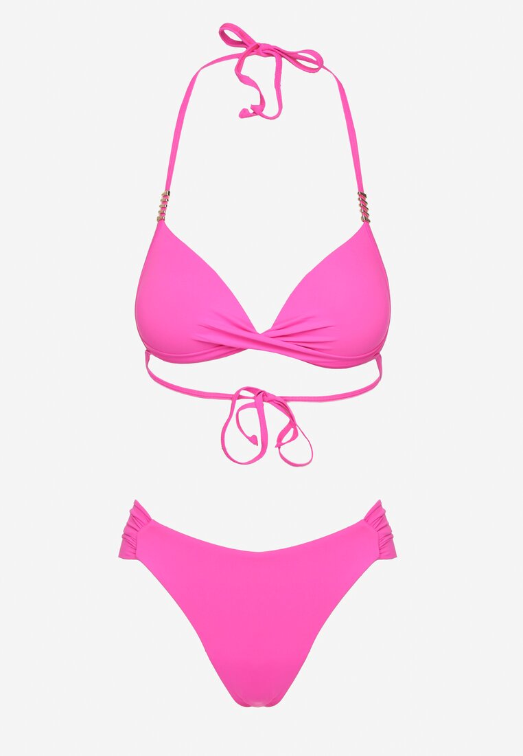 Costum de baie bikini Mirisenia Fucsia