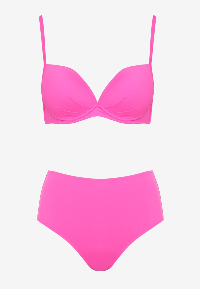 Costum de baie bikini Natonea Fucsia
