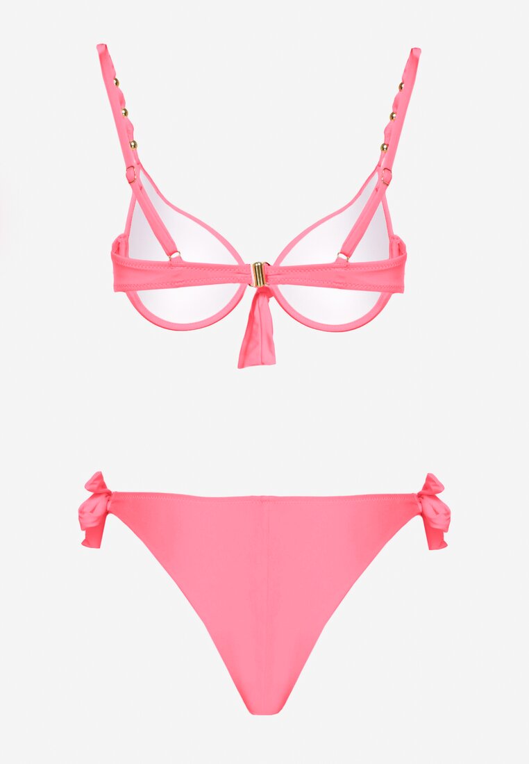 Costum de baie bikini Sadeenne Roz