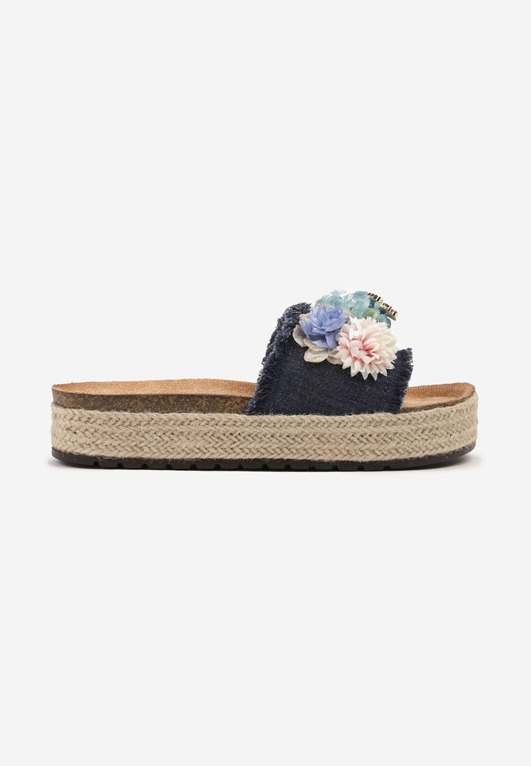 Papuci Kinarella Bleumarin