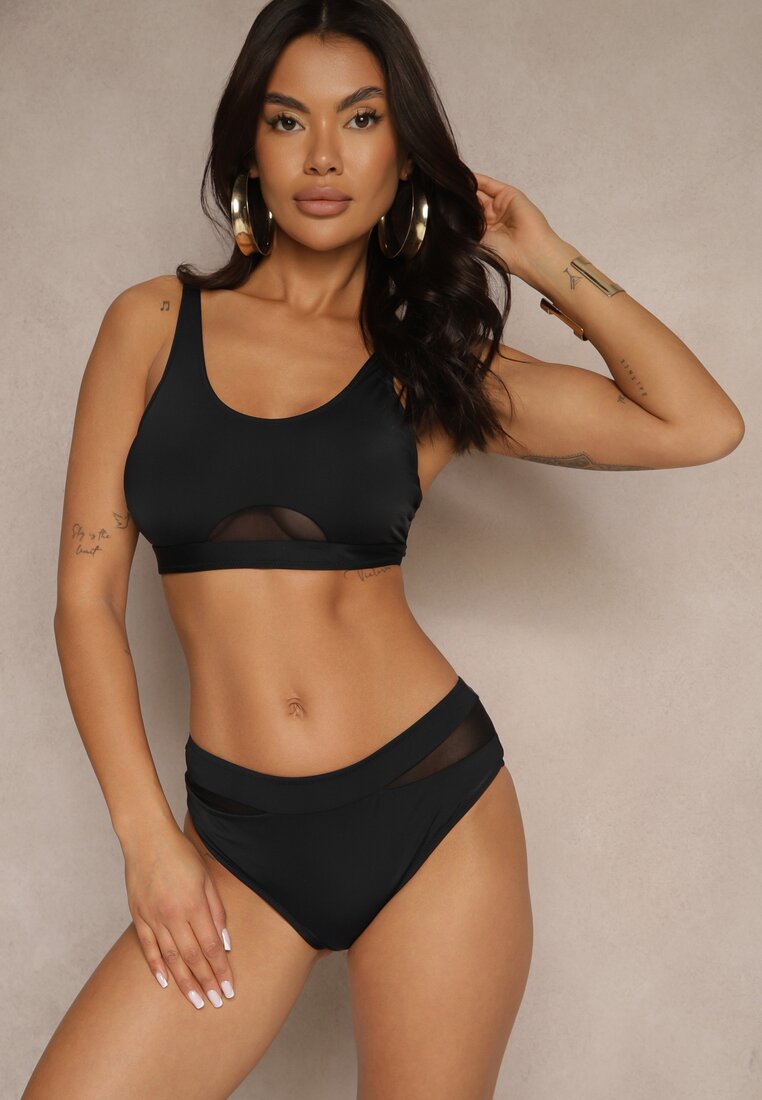 Costum de baie bikini Natelina Negru