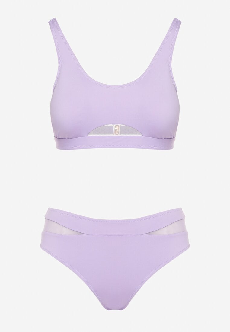 Costum de baie bikini Natelina Mov