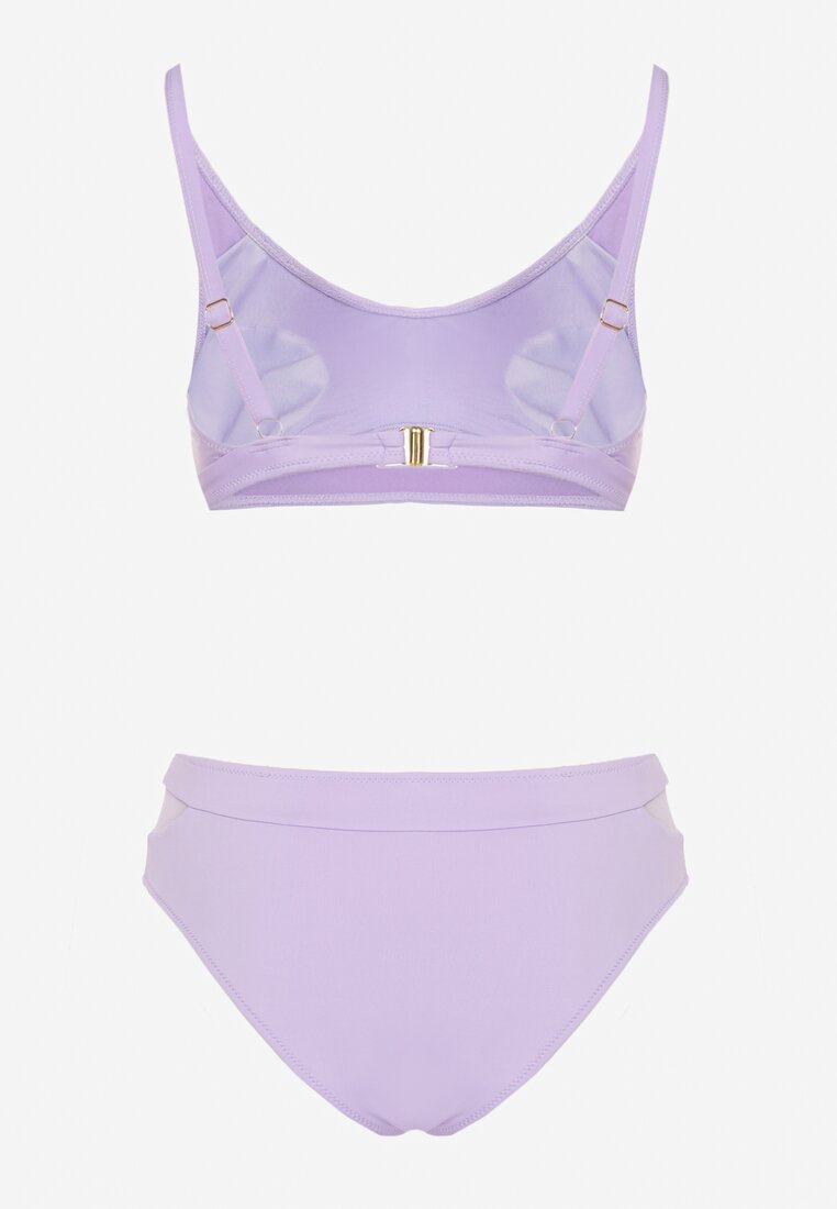 Costum de baie bikini Natelina Mov