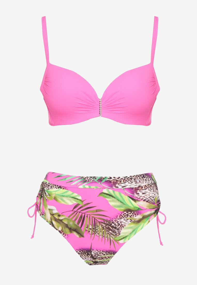 Costum de baie bikini Sadorene Fucsia