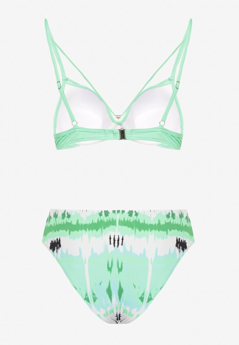 Costum de baie bikini Wiobella Verde închis