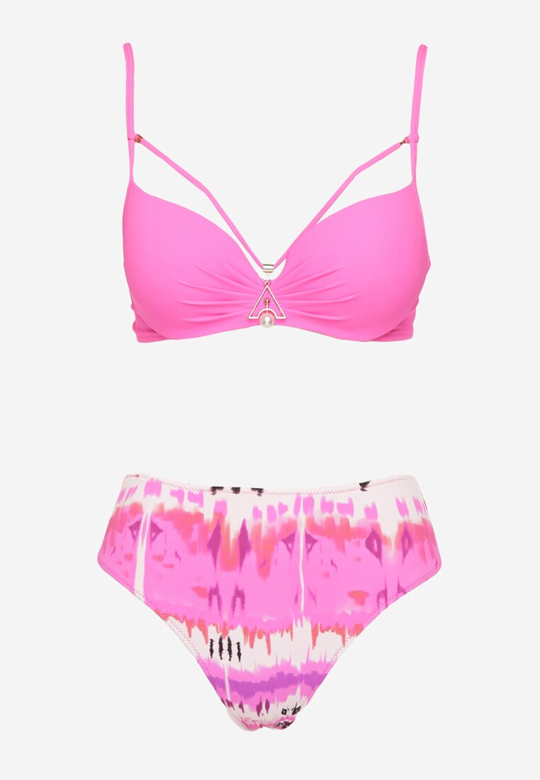 Costum de baie bikini Wiobella Fucsia