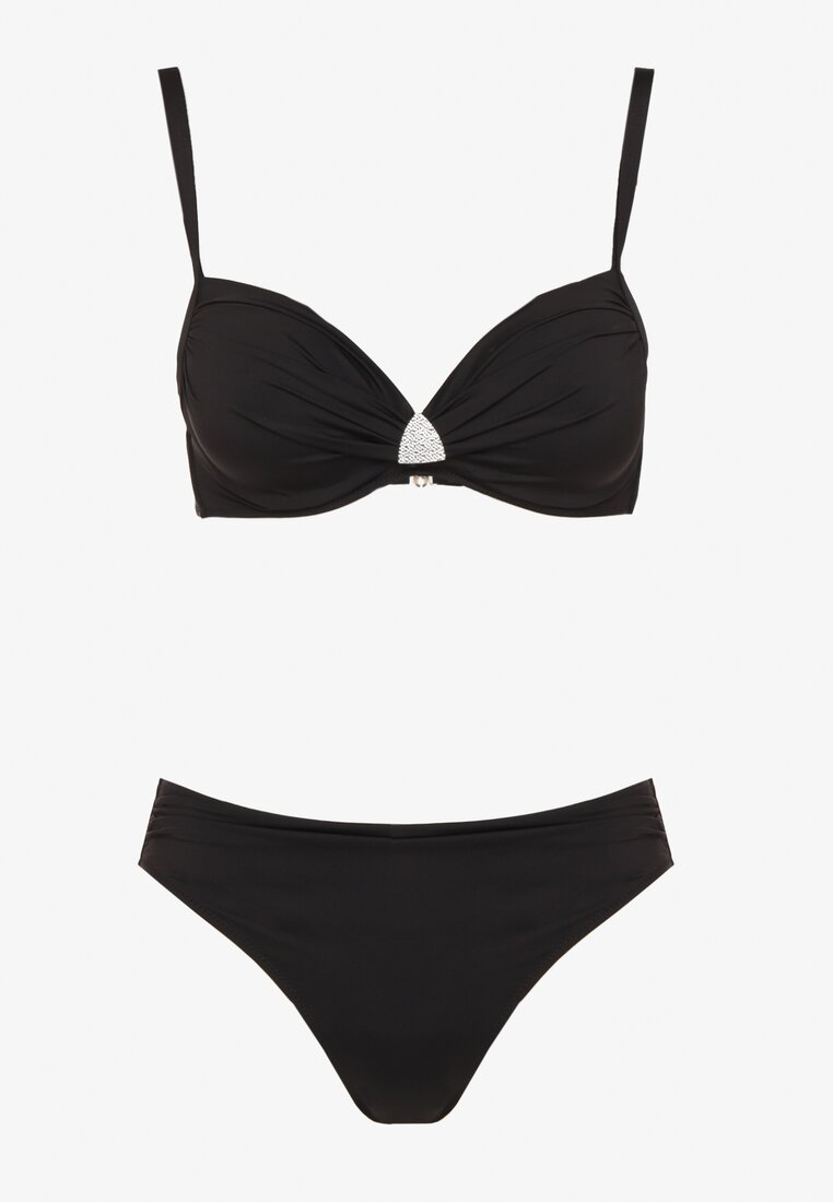 Costum de baie bikini Natizeria Negru