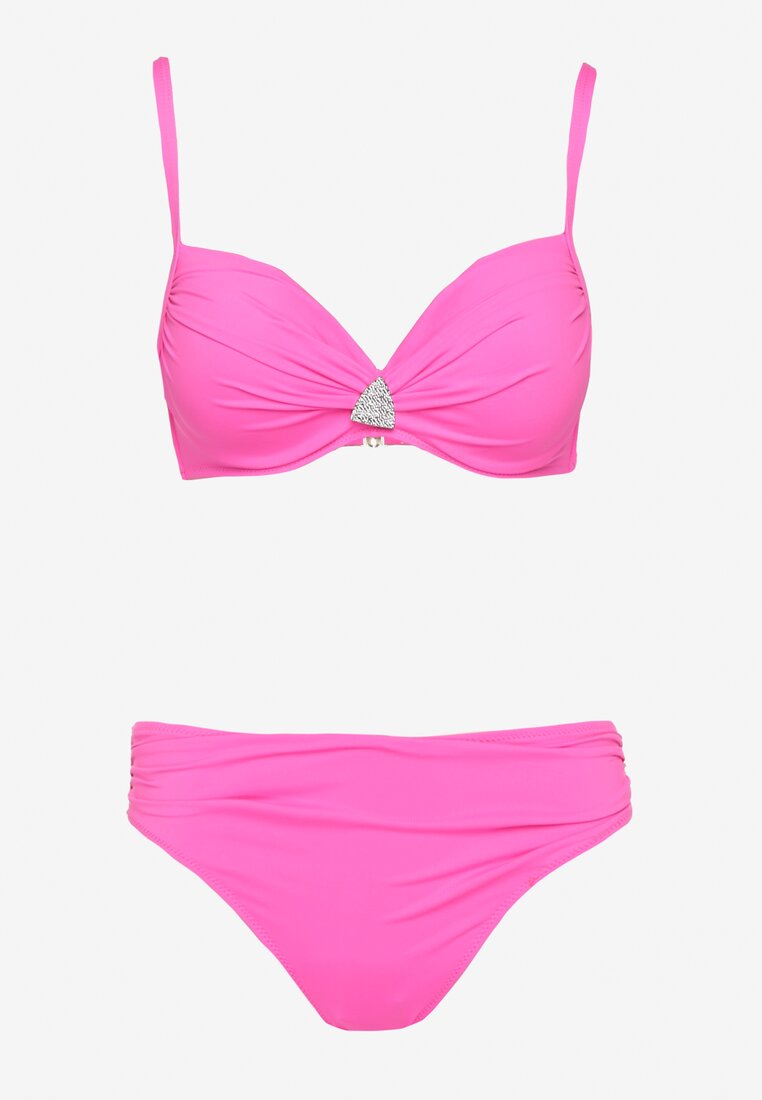 Costum de baie bikini Natizeria Fucsia