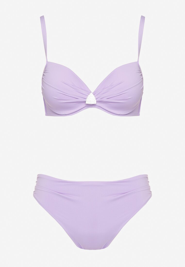 Costum de baie bikini Natizeria Mov