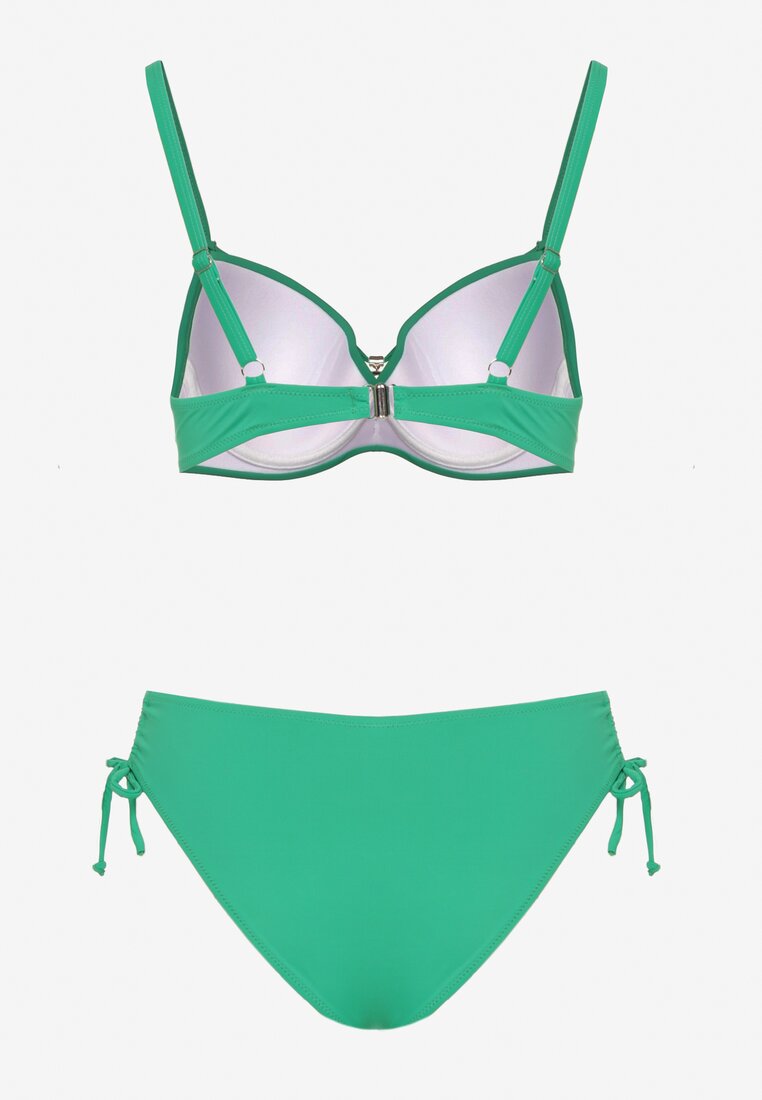 Costum de baie bikini Natrissa Verde închis