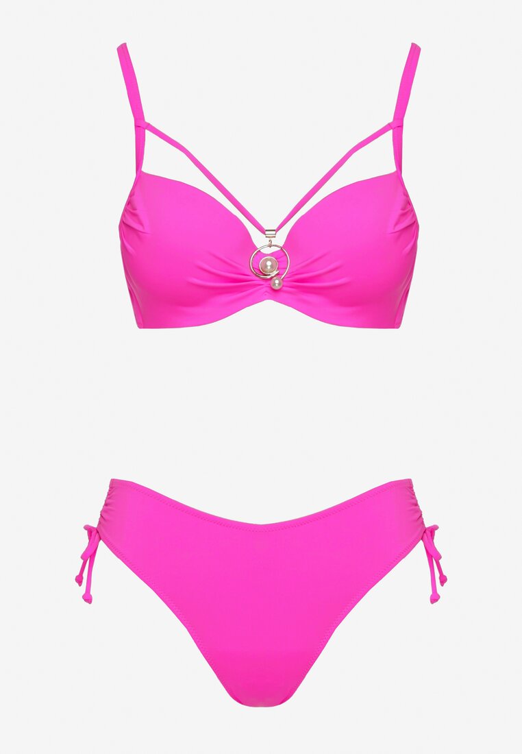 Costum de baie bikini Natrissa Fucsia