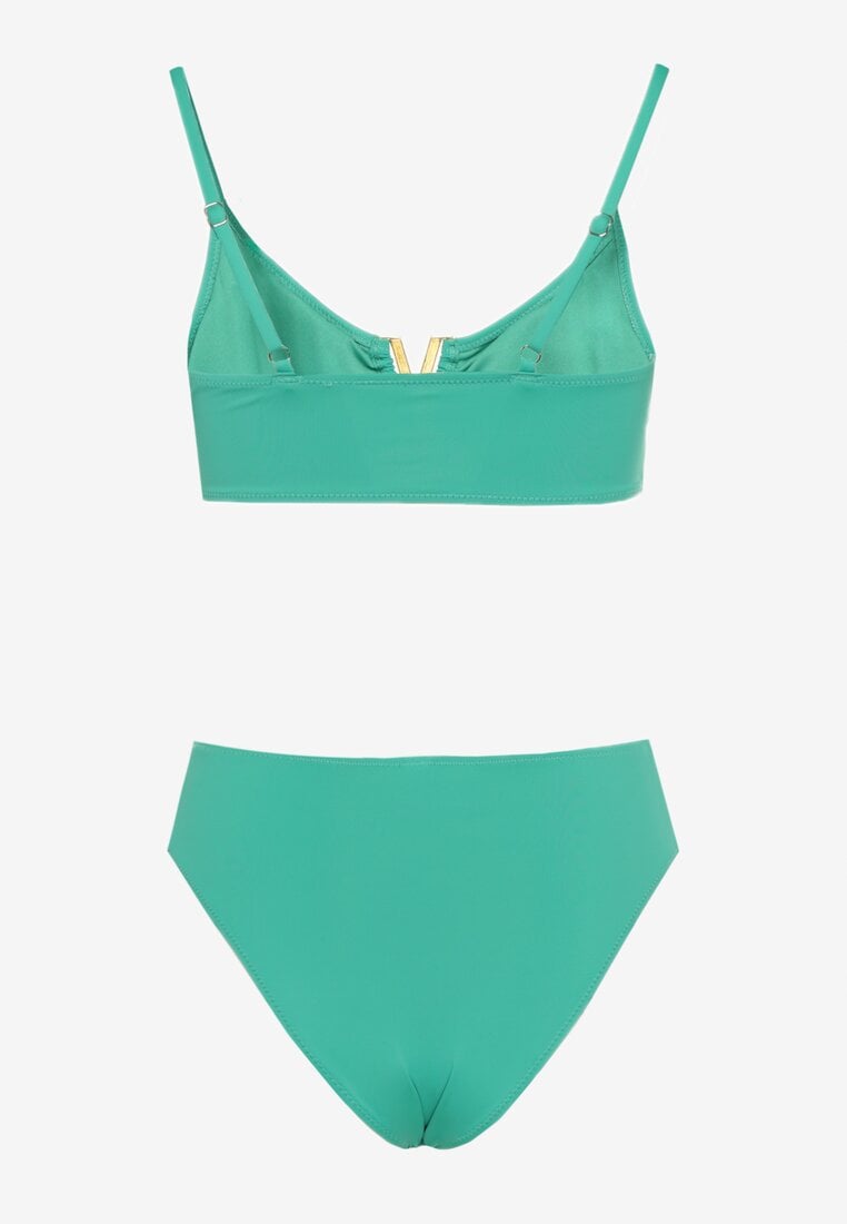 Costum de baie bikini Kinniela Verde închis