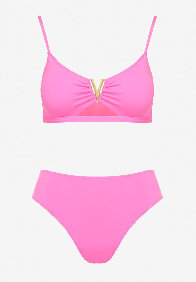 Costum de baie bikini Kinniela Fucsia
