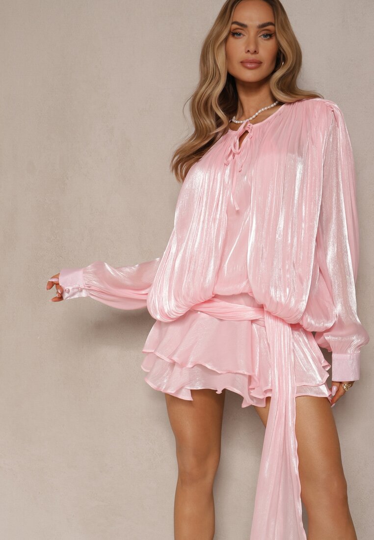 Rochie Lunoriela Roz