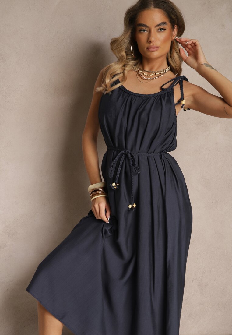 Rochie Miratera Bleumarin