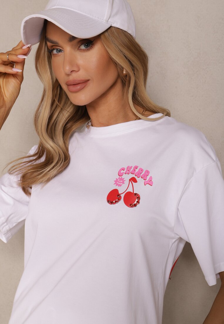 T-shirt Linavella Alb
