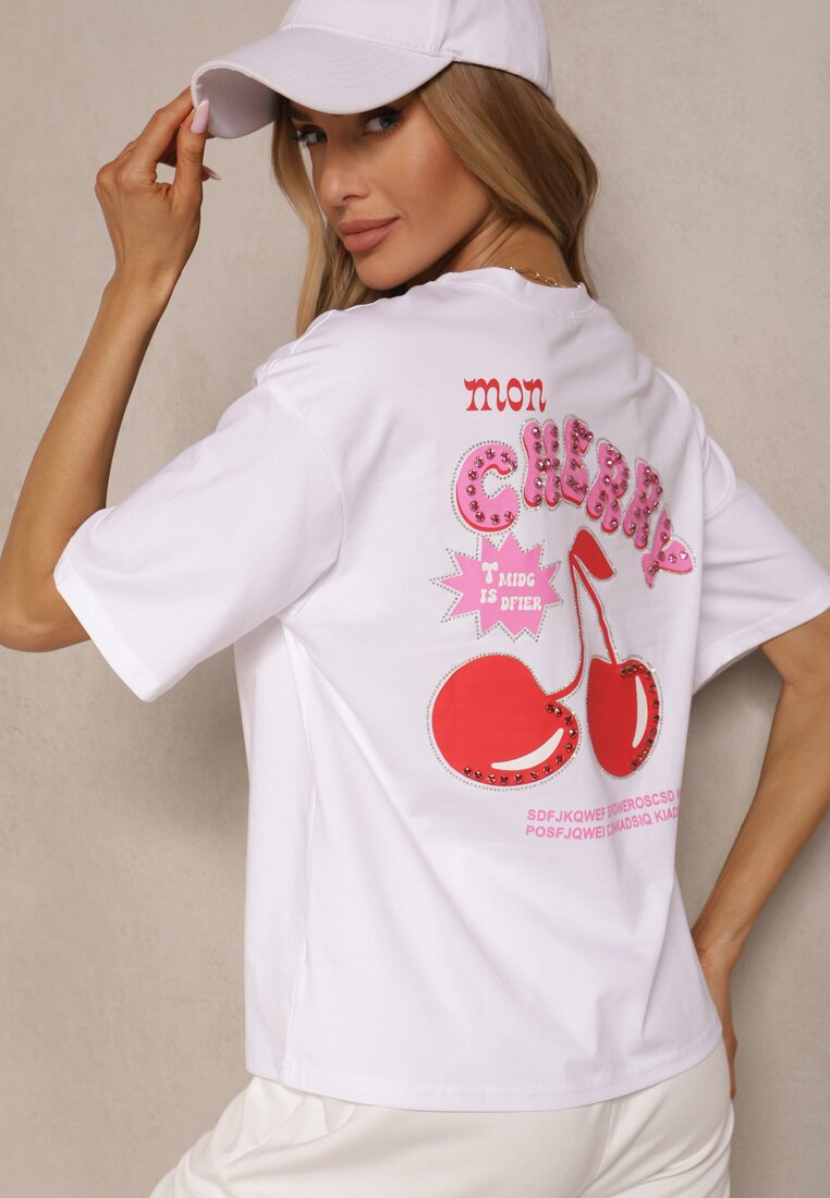 T-shirt Linavella Alb