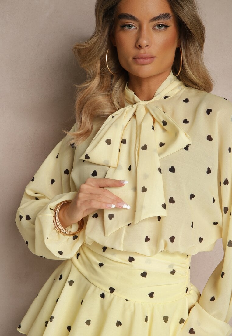 Rochie Mironaria Galbenă