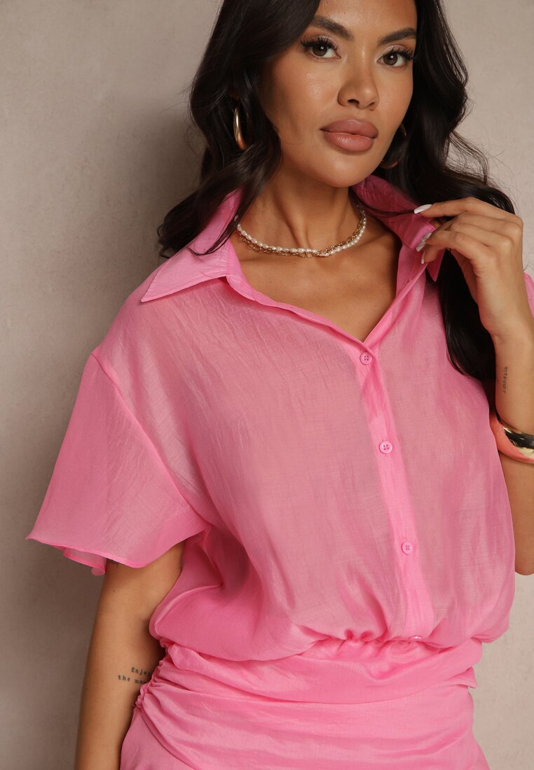 Rochie Mirenora Roz