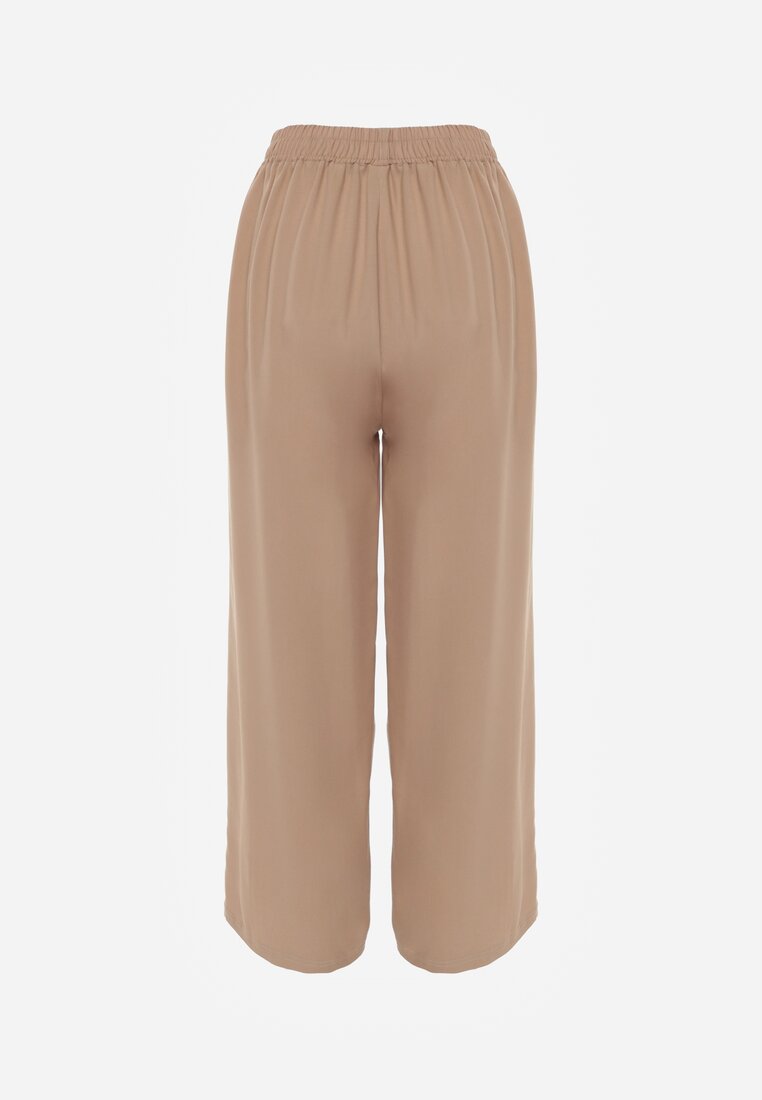 Pantaloni Fieana Bej închis