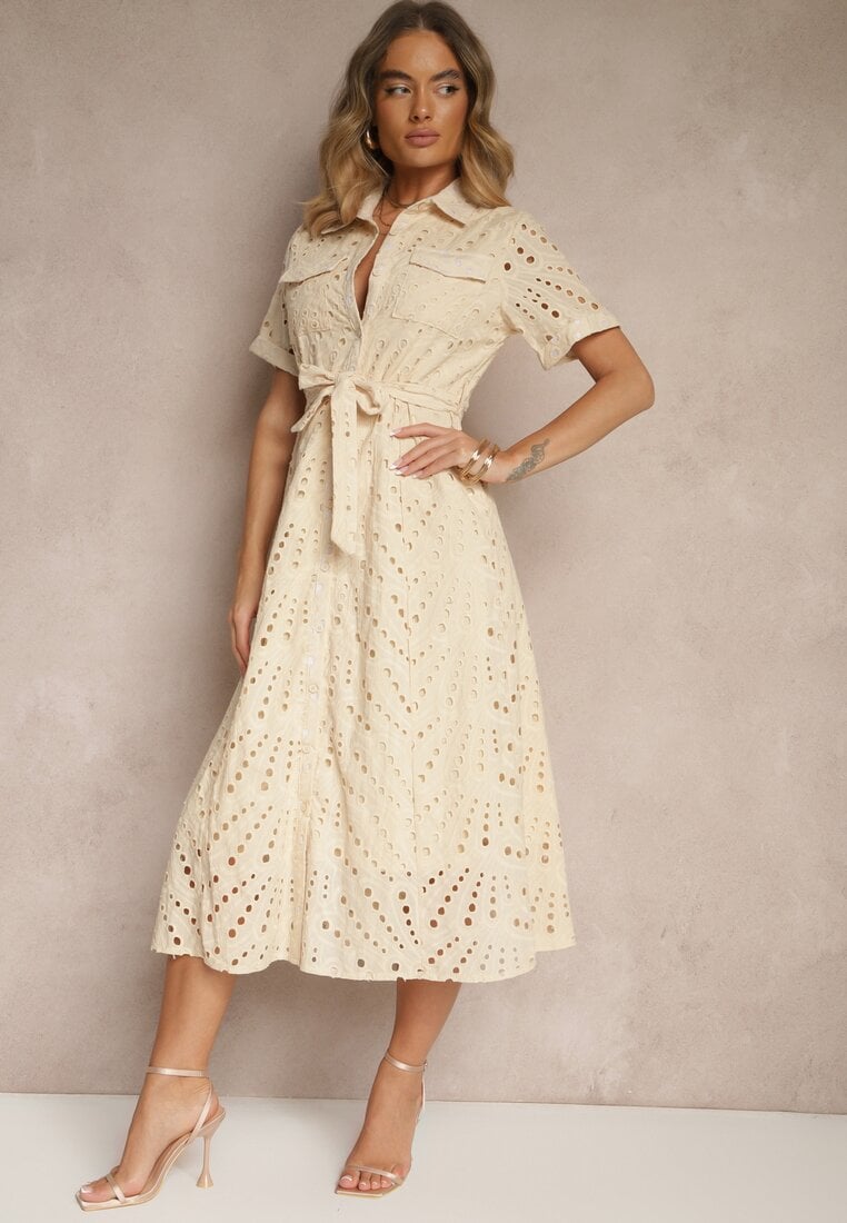 Rochie Rinailia Bej