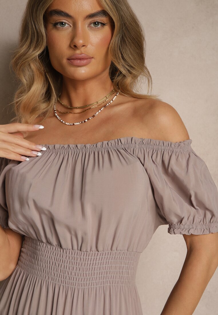 Rochie Miratela Gri