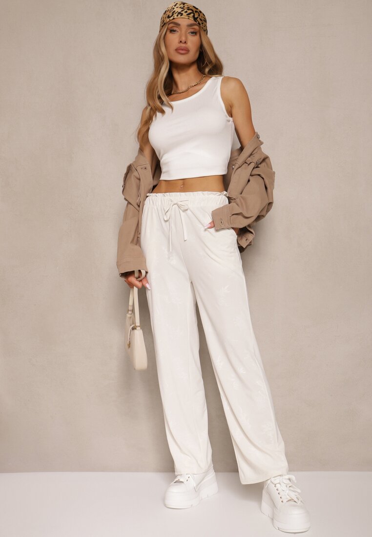 Pantaloni Mirenela Bej deschis