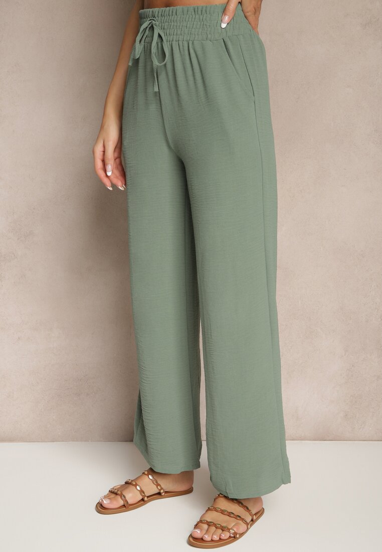 Pantaloni Savimirae Verde închis