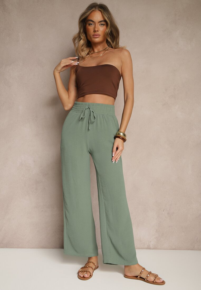 Pantaloni Savimirae Verde închis