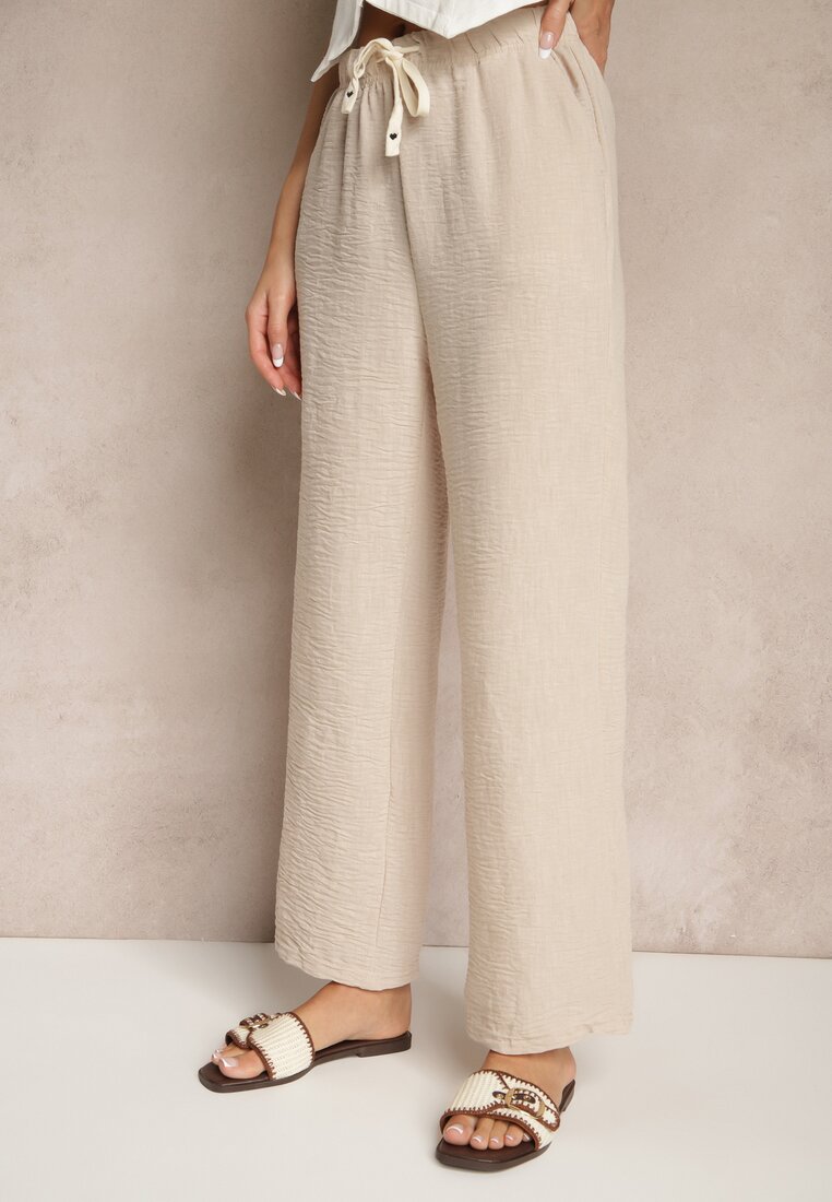 Pantaloni Mirarena Bej