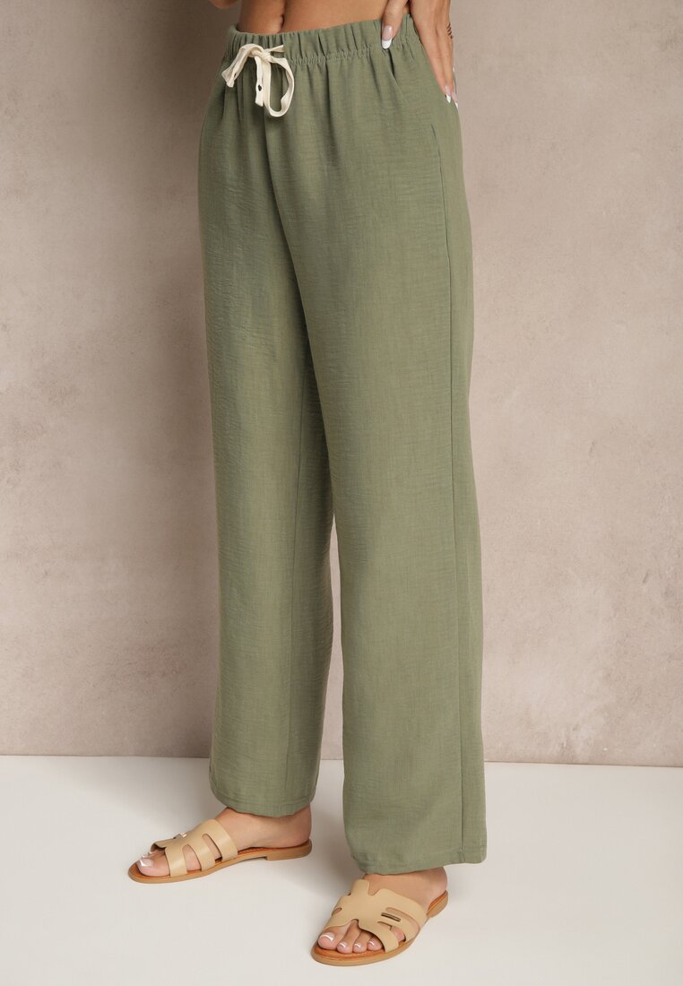 Pantaloni Mirarena Verde închis