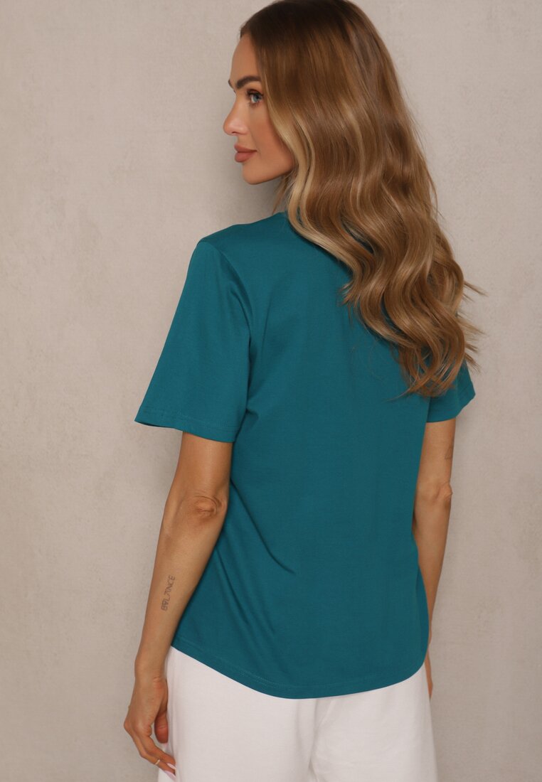 T-shirt Fevarisse Verde închis