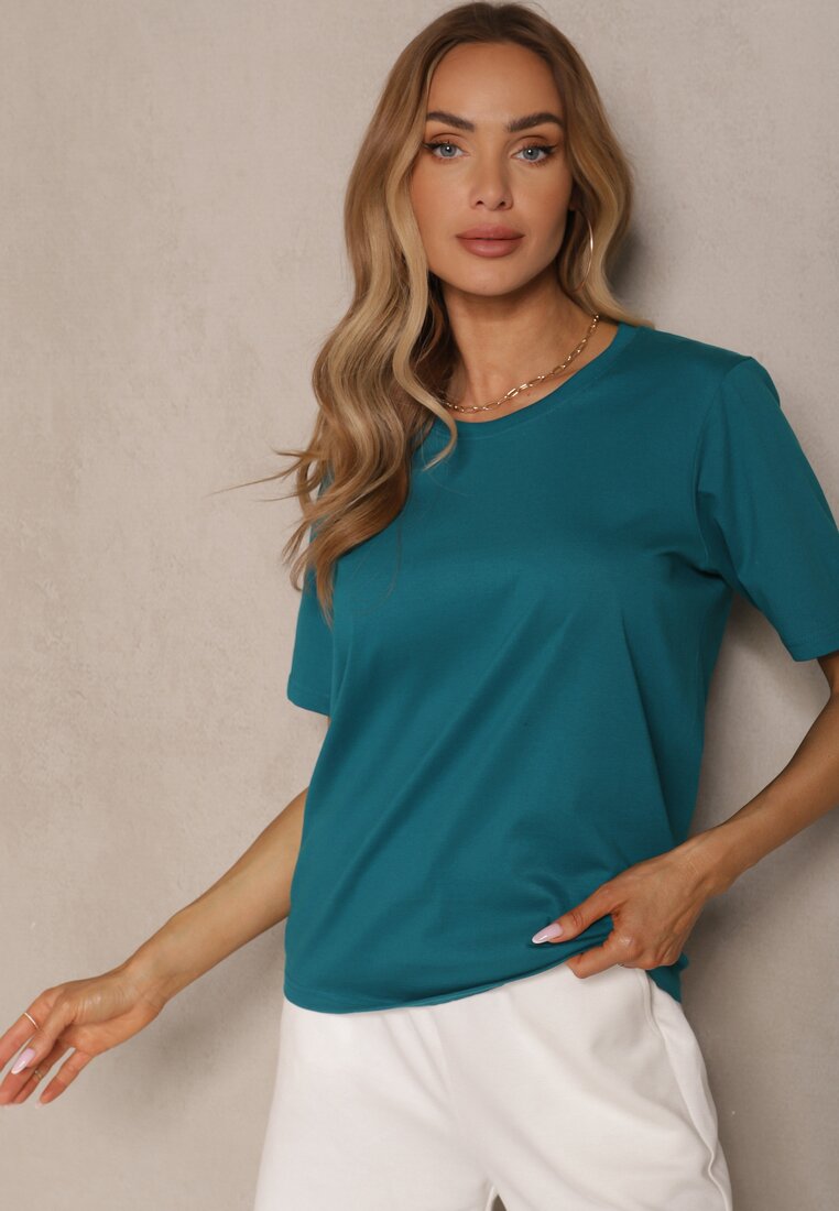 T-shirt Fevarisse Verde închis