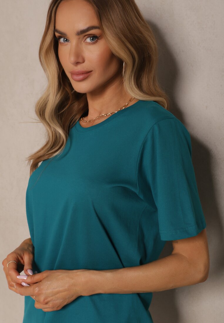 T-shirt Fevarisse Verde închis